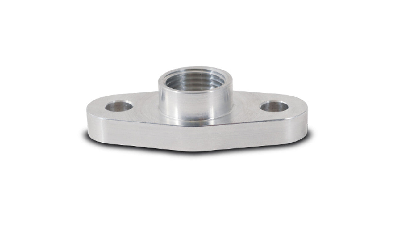 Vibrant Aluminum Oil Flange for GT37-GT55R (Tapped - 1/2" NPT) - 2853